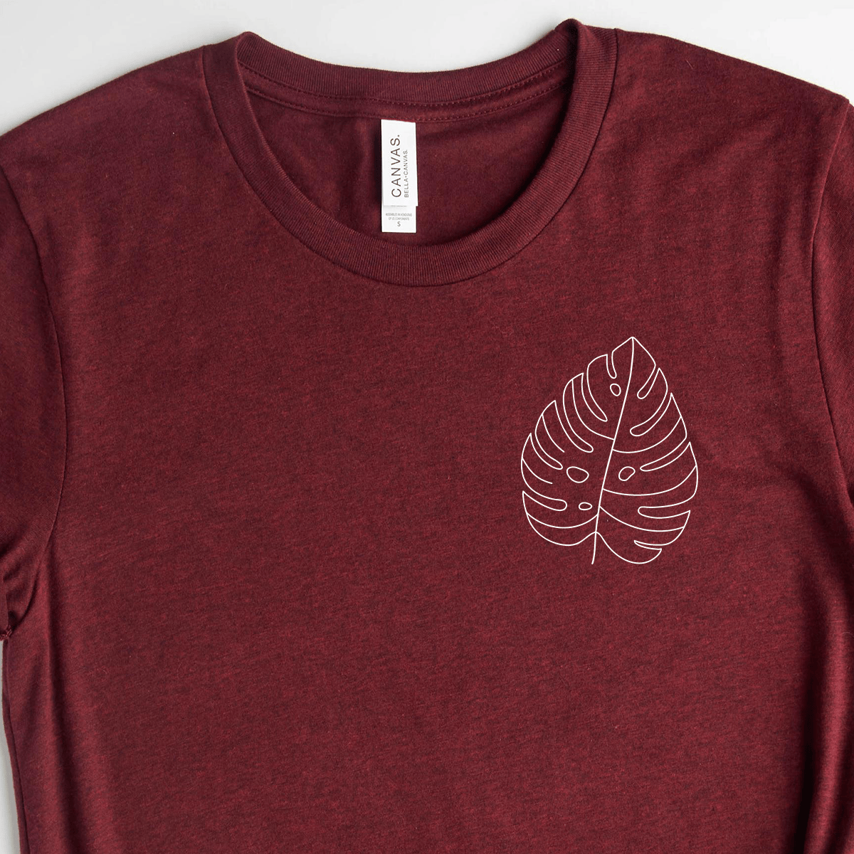 Pocket Monstera Unisex Tee