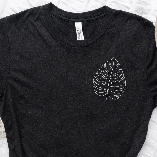 Pocket Monstera Unisex Tee