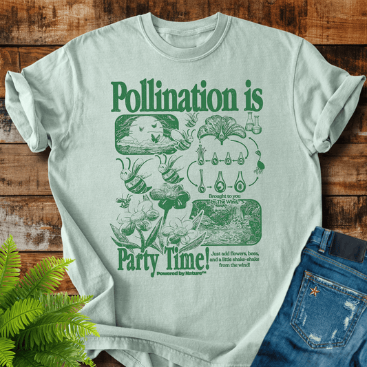 Pollination Party Time T-shirt