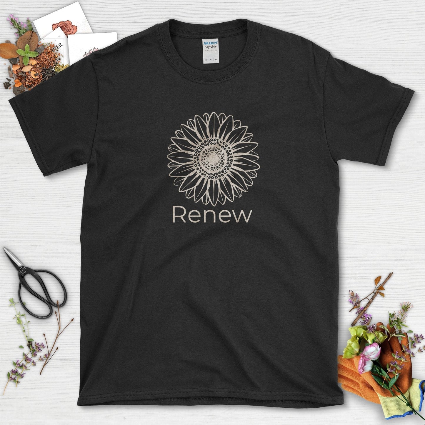 Renew Sunflower Spiritual T-Shirt