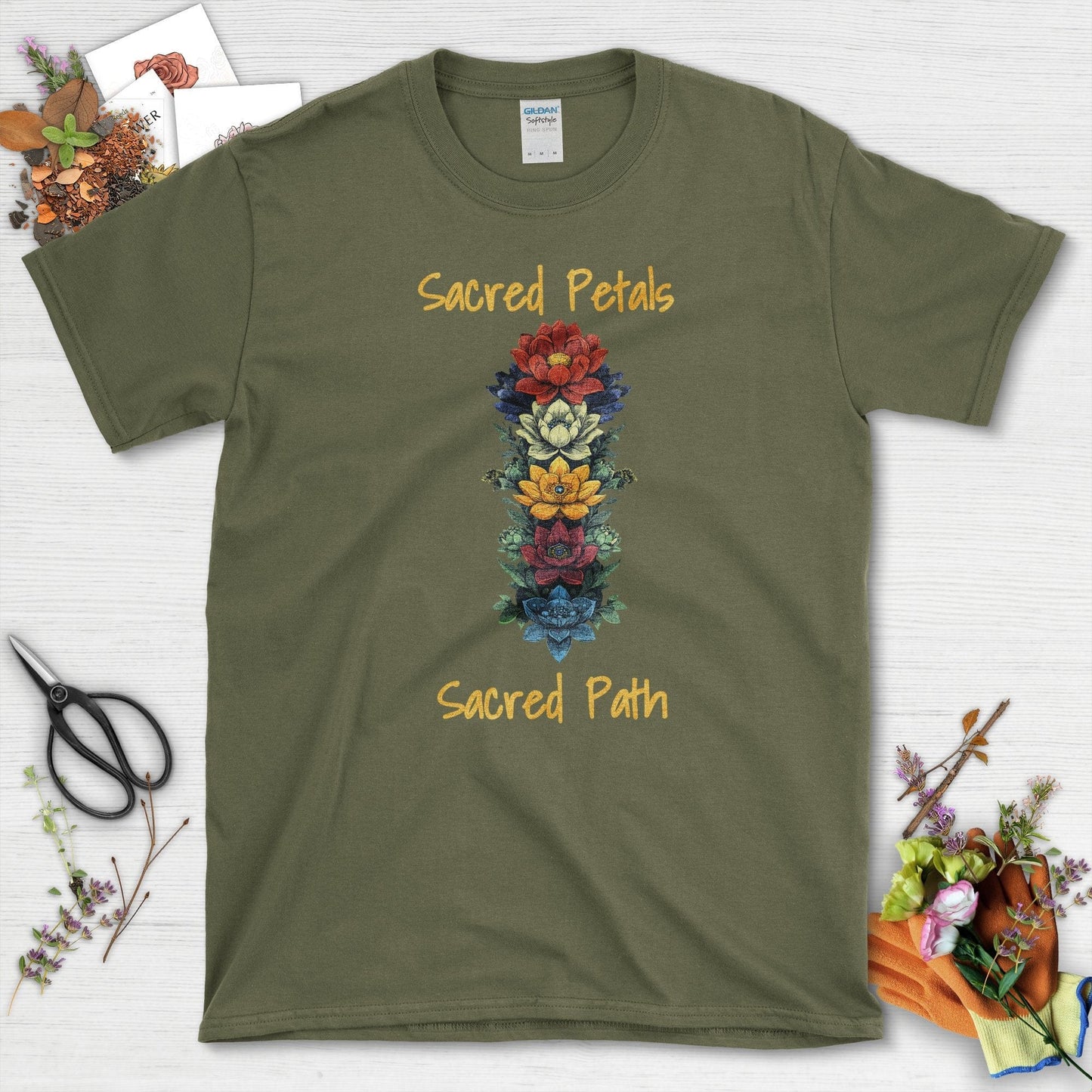Sacred Petals Sacred Path T-Shirt