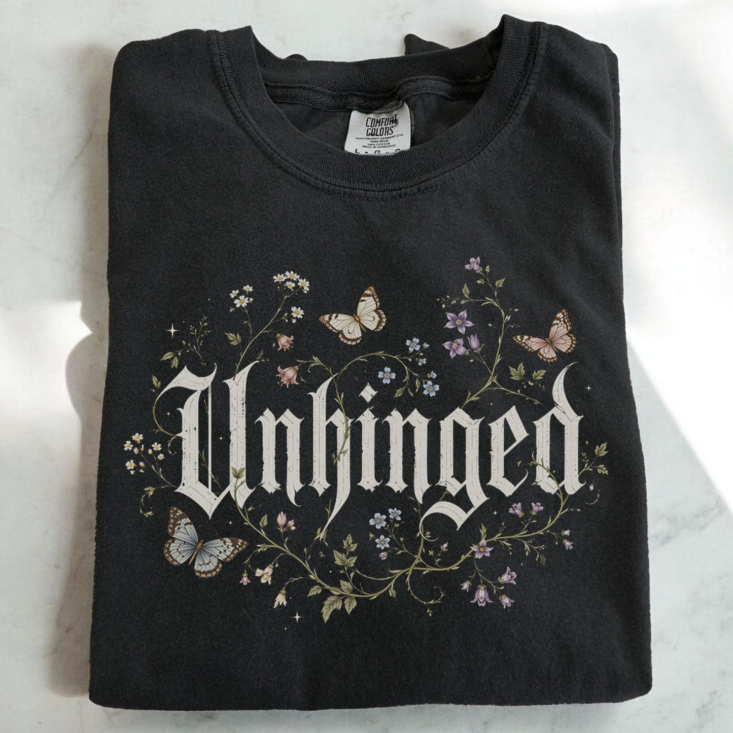 Unhinged Wildflower Graphic T-Shirt