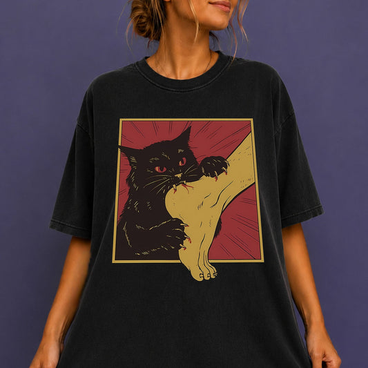 Black Cat Vampire T-Shirt