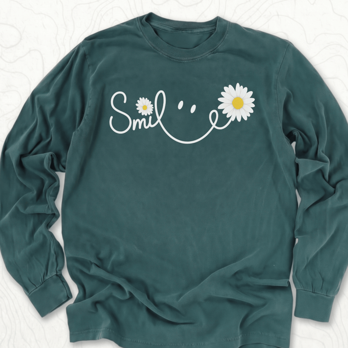 Smile Daisy LS T-shirt