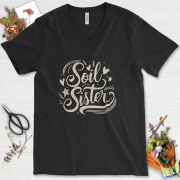 Soil Sister Garden V-Neck
