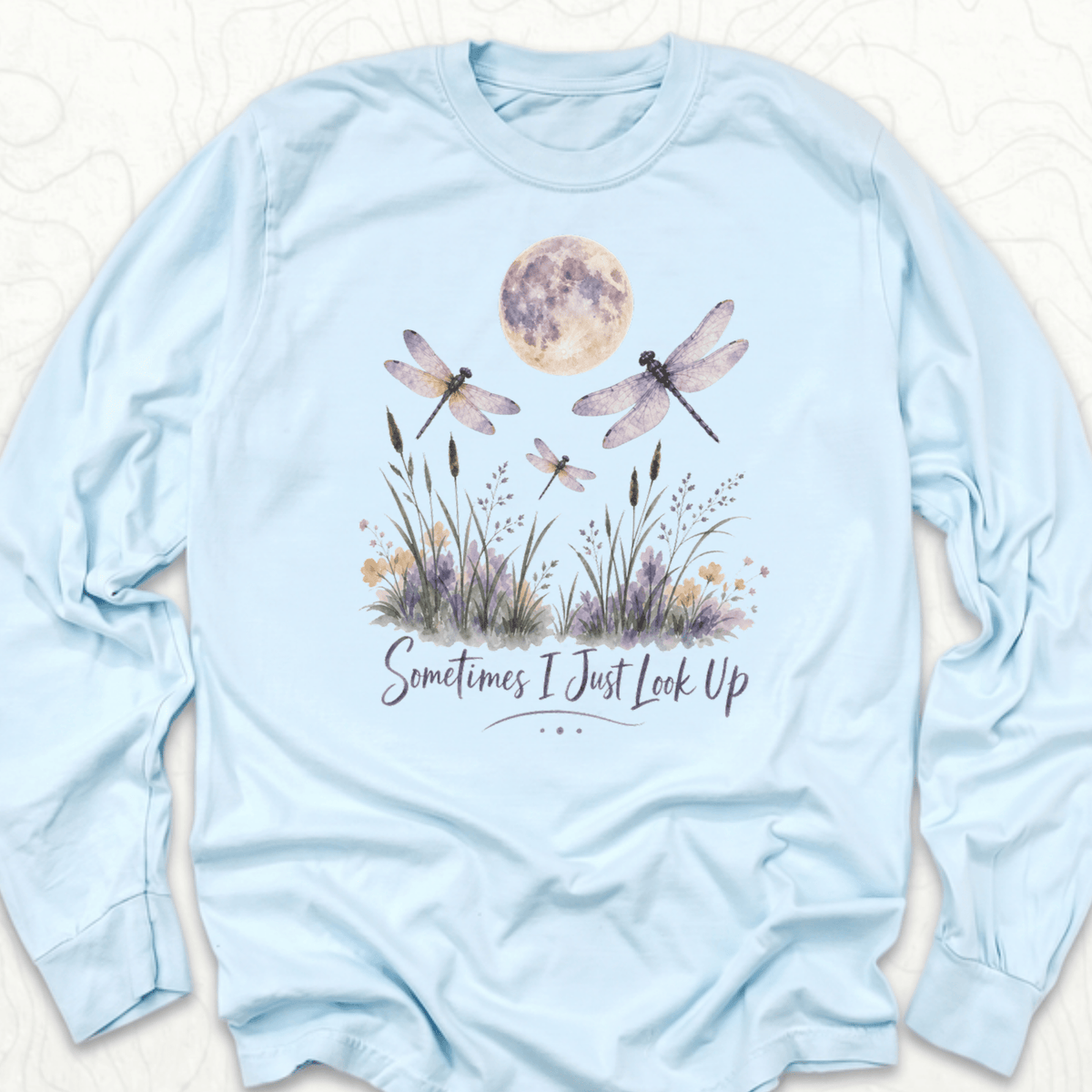 Sometimes Look Up LS T-shirt
