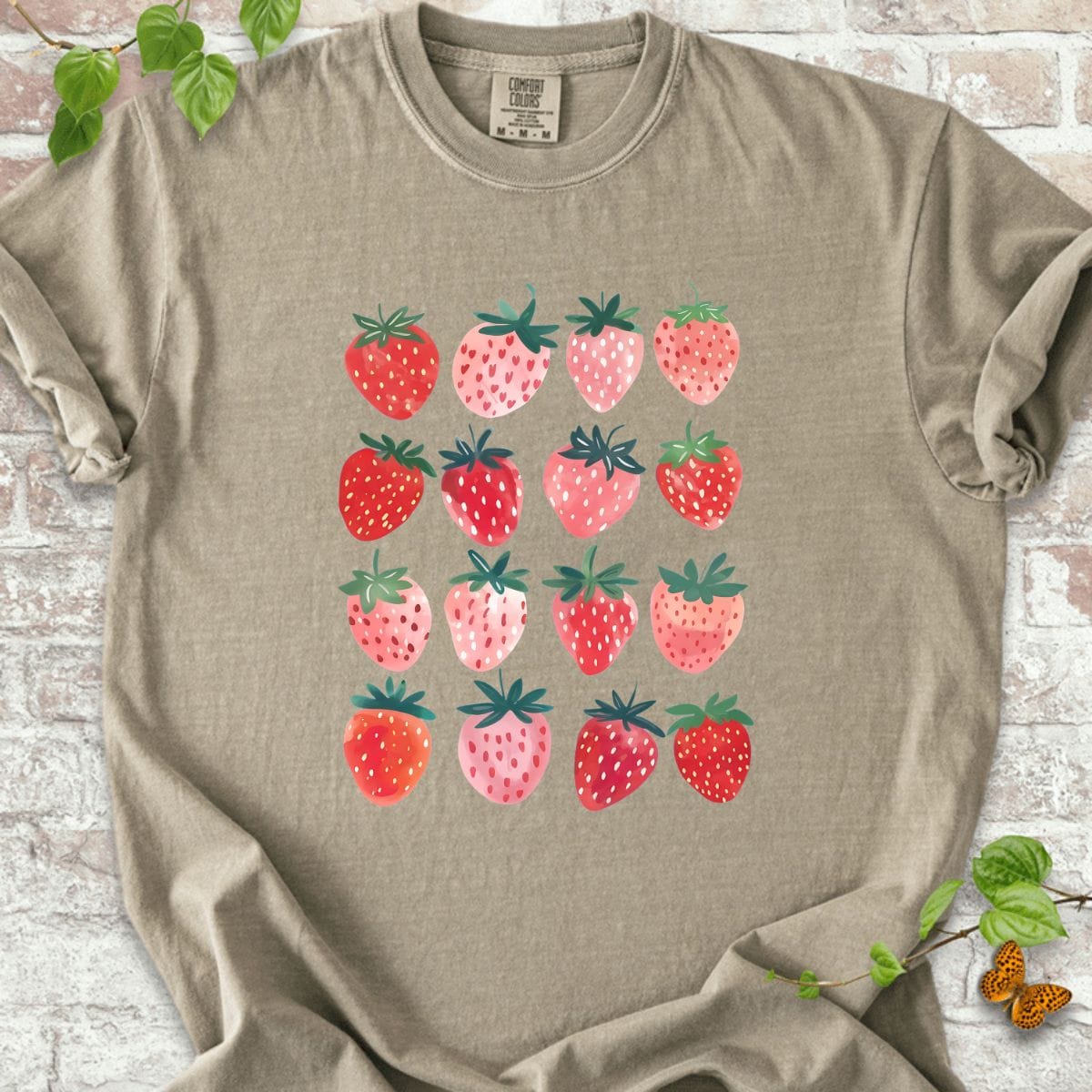 Strawberry Art T-Shirt