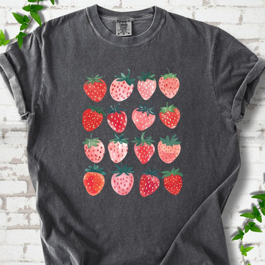 Strawberry Art T-Shirt