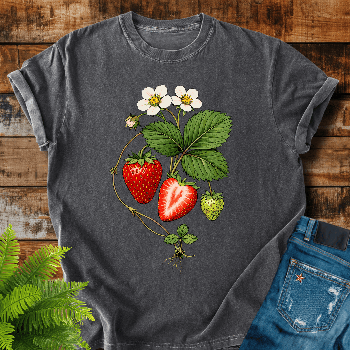 Strawberry Plant T-shirt