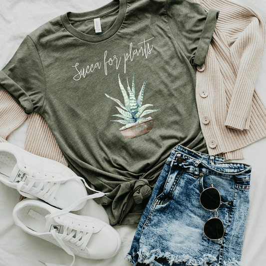 Succa For Plants Unisex Tee