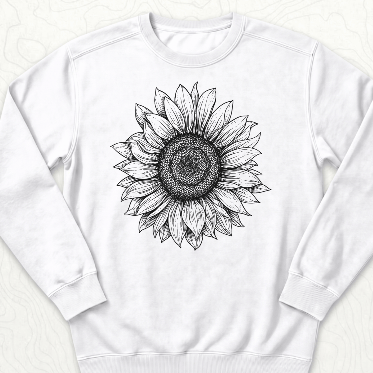 Sunflower Sketch Sweatshirt