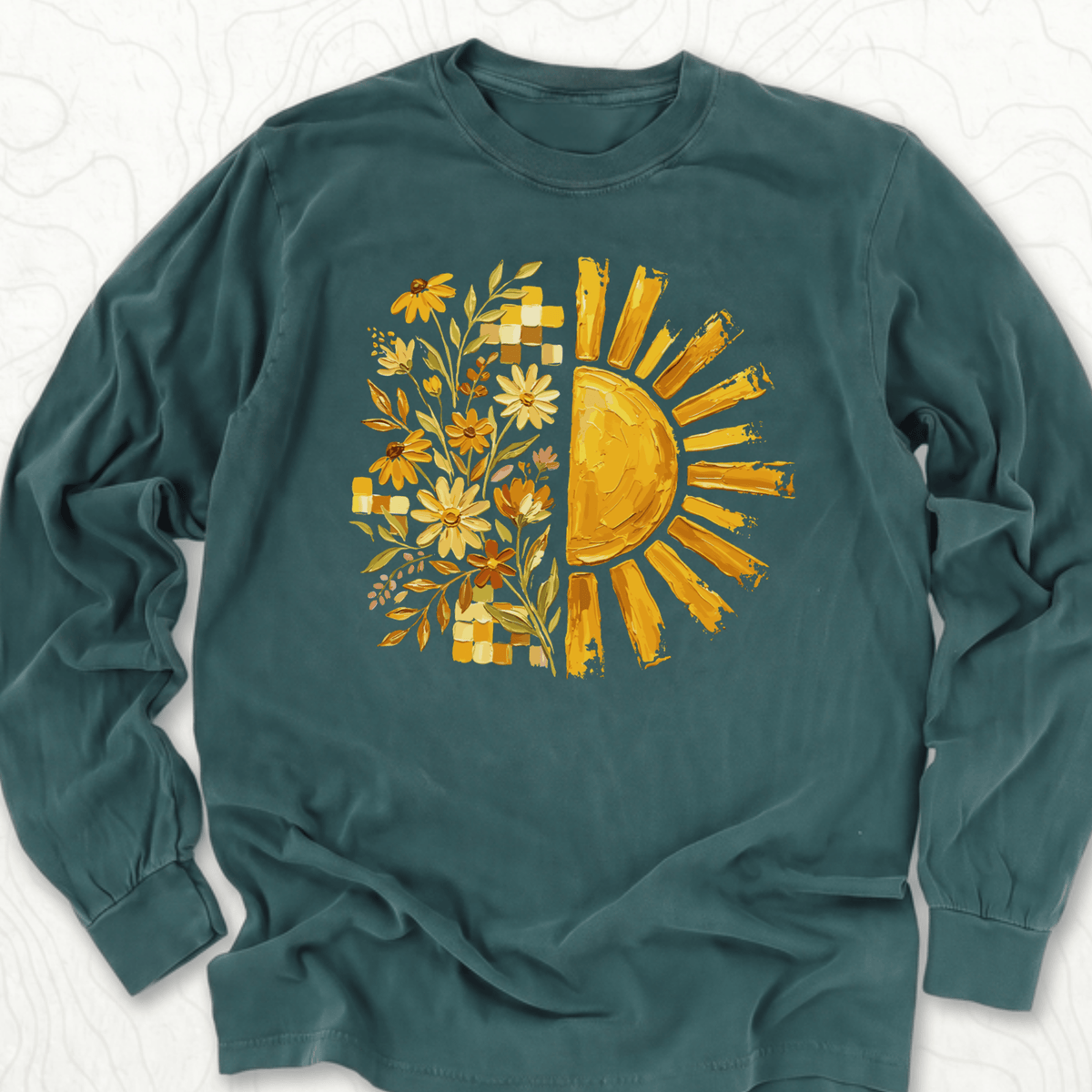 Sunflower Sunshine LS T-shirt