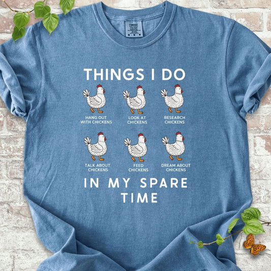 Things I Do in My Space Time T-Shirt