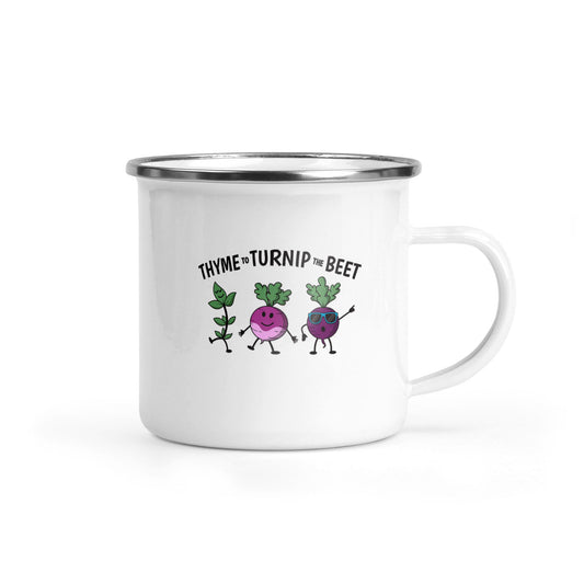 Thyme To Turnip The Beet - Camping Mug