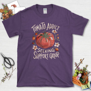Tomato Addict Support Group Youth T-Shirt