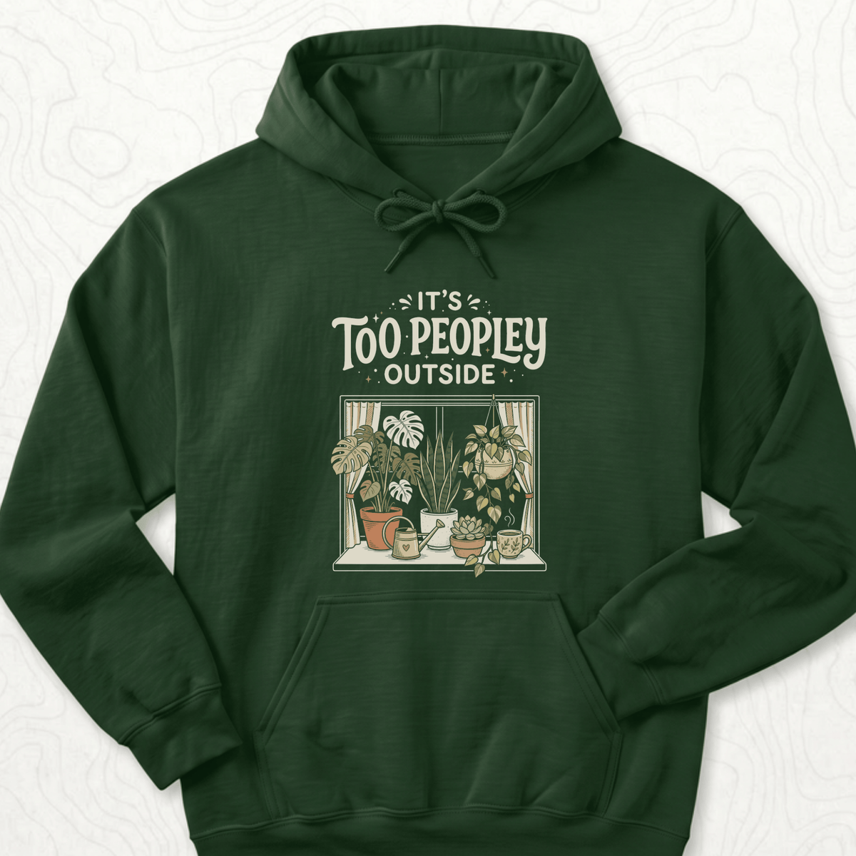 Too Peopley Outside Hoodie