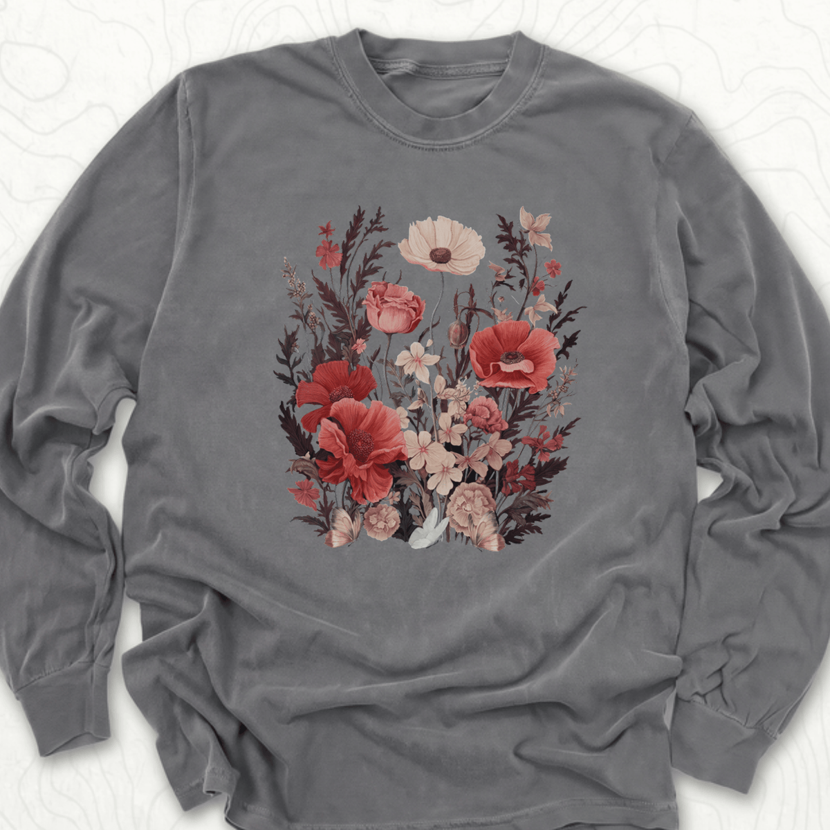 Vintage Wildflowers LS T-shirt