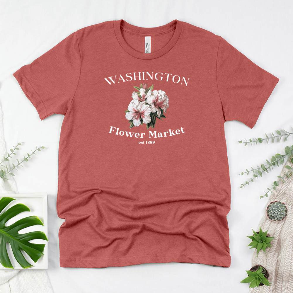 Washington Flower Market Unisex Tee