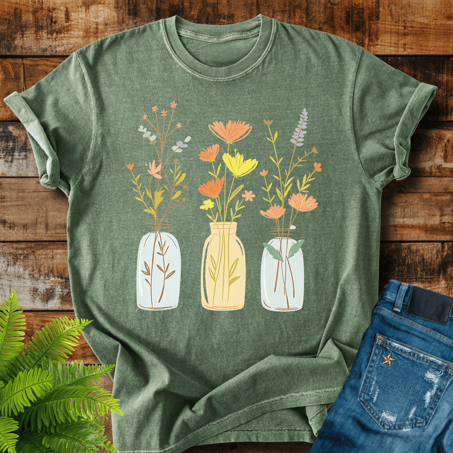 Wildflower Vases T-shirt