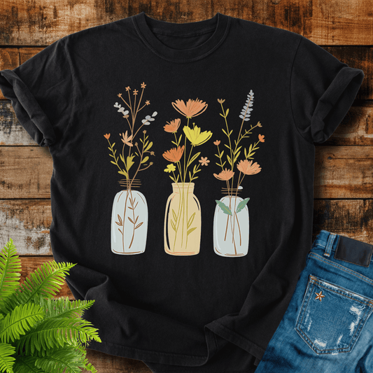 Wildflower Vases T-shirt