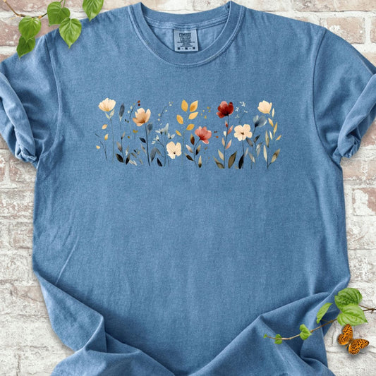 Wildflowers Art T-Shirt
