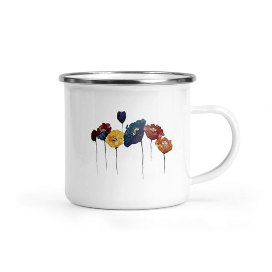 Wildflowers Grow Art - Camping Mug