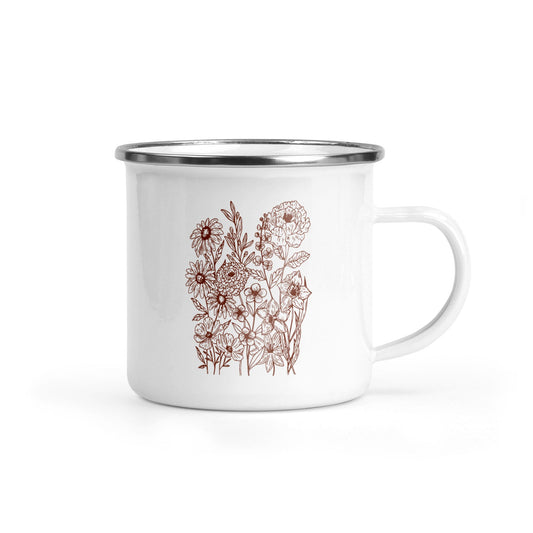Wildflowers Grow - Camping Mug