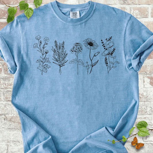 Wildflowers Grow T-Shirt