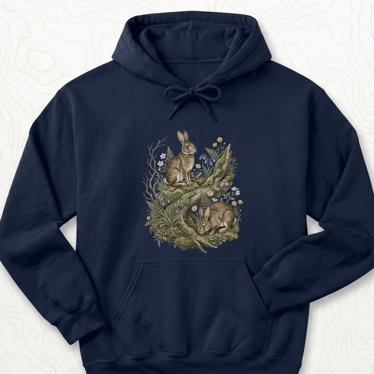 Woodland Rabbits Hoodie