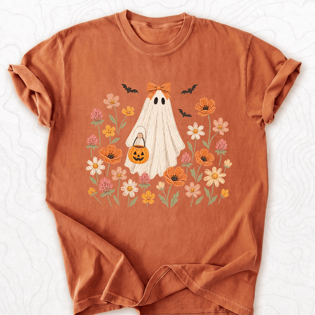 Floral Ghost T-shirt