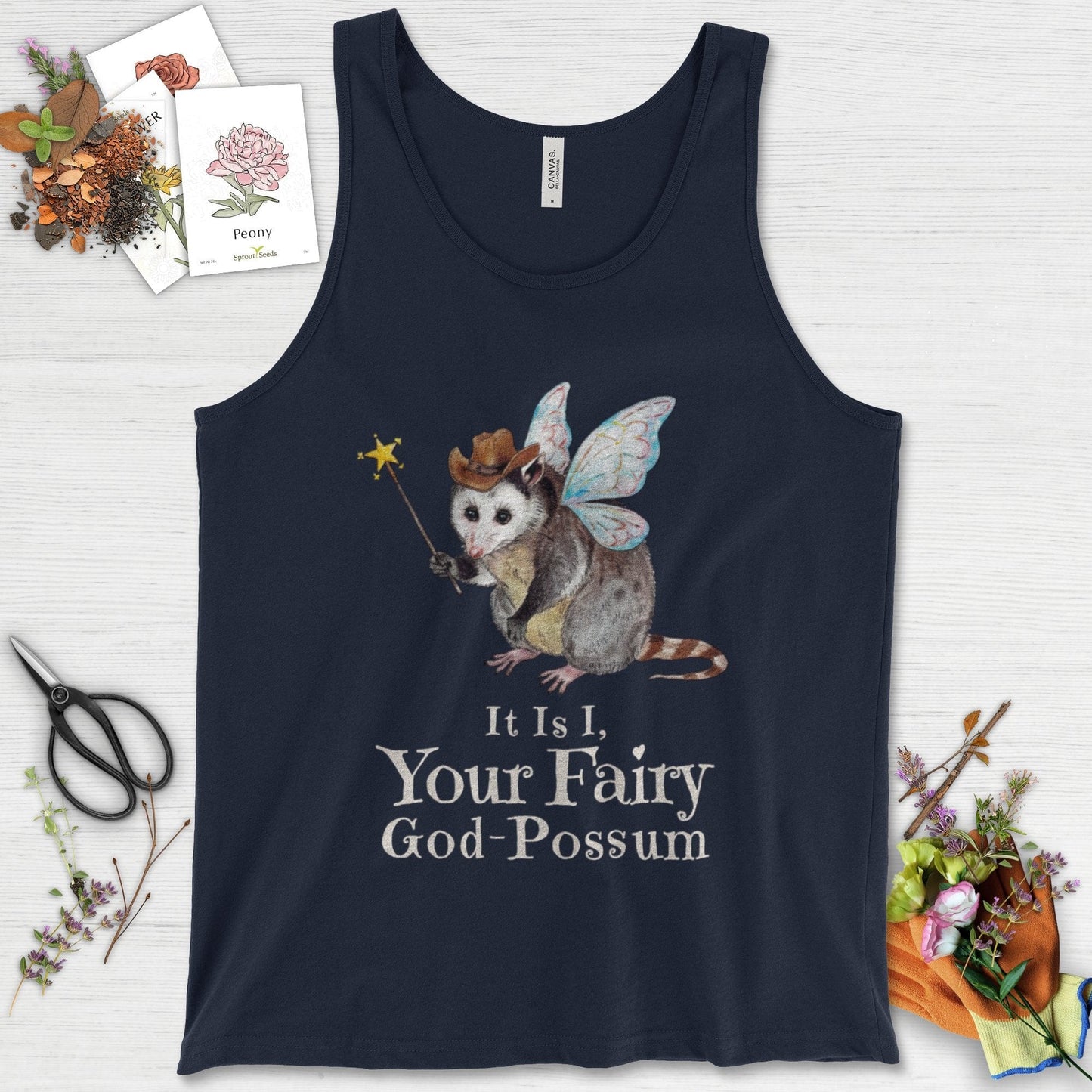 Your Fairy God-Possum Tank Top