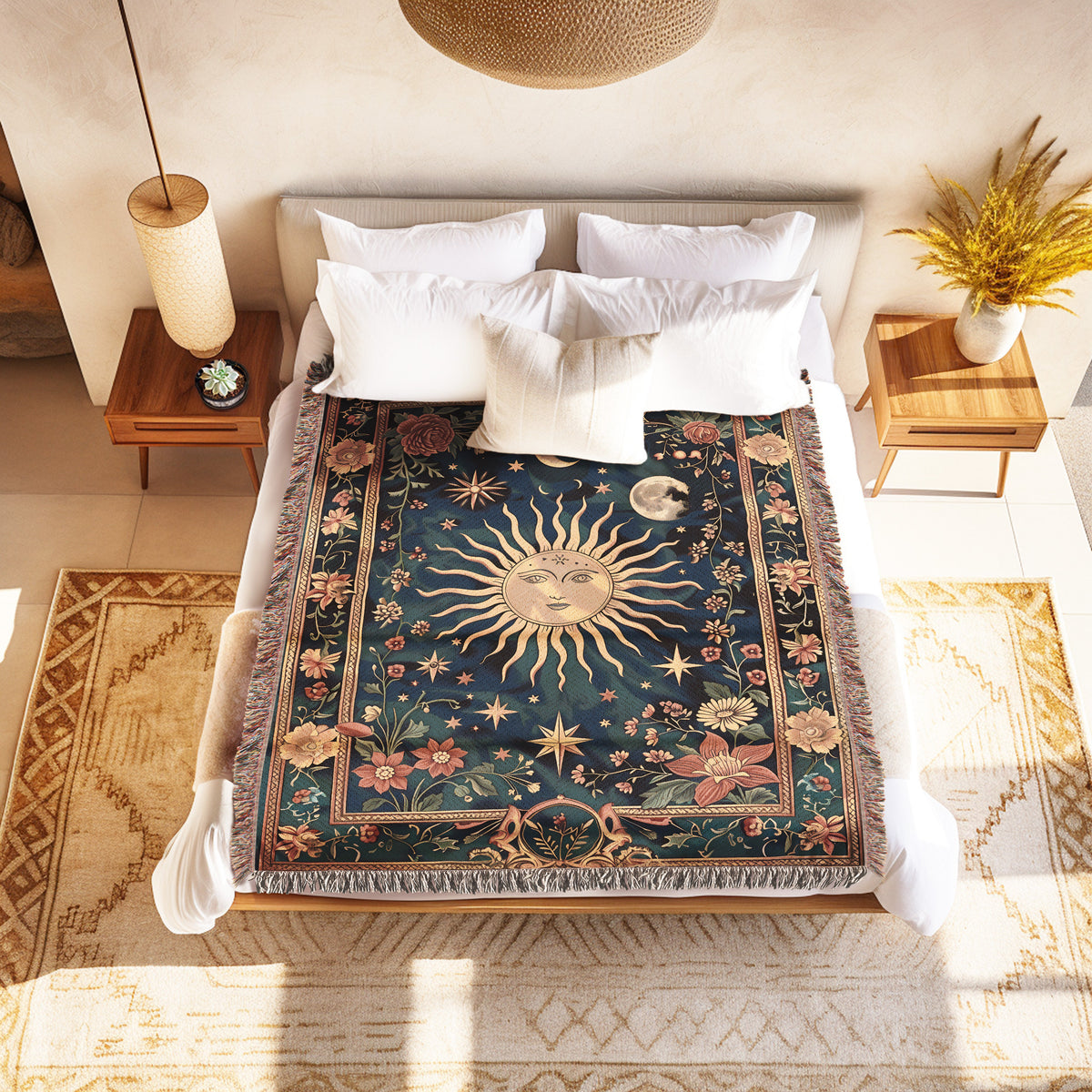 Tarot Sun Woven Blanket
