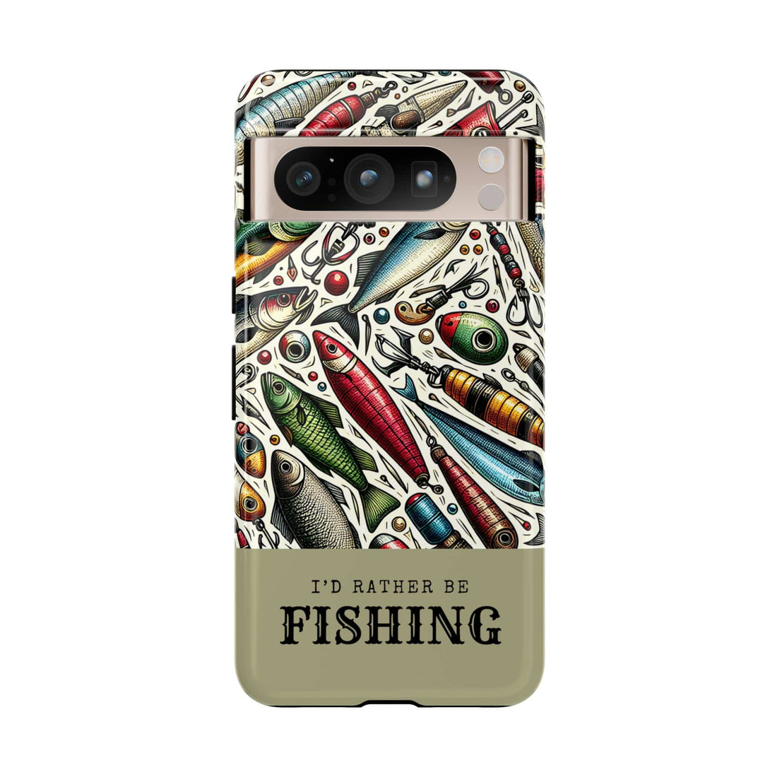 Id Rather Be Fishing Phone Case