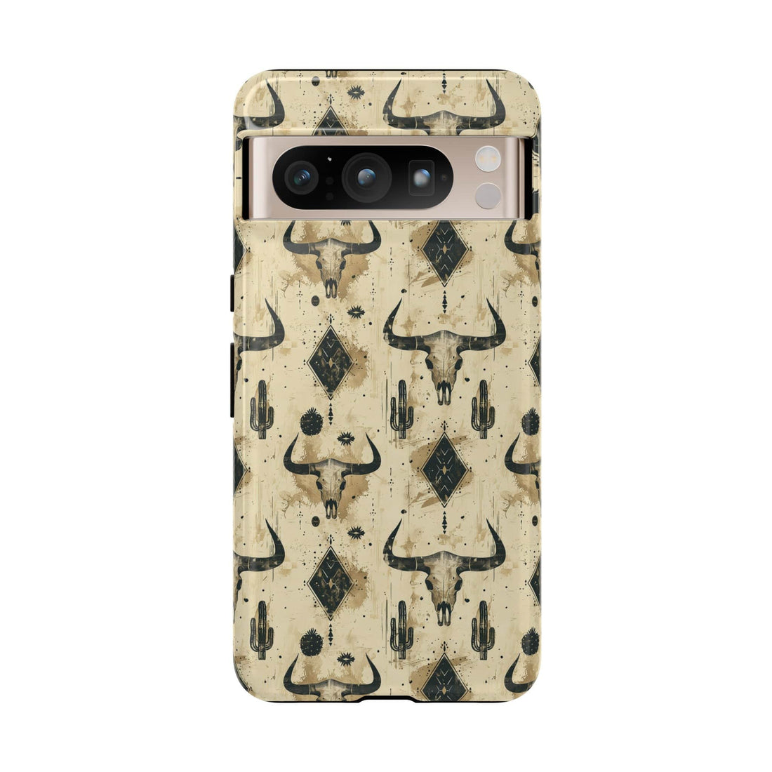 Bull Skull Grunge Phone Case