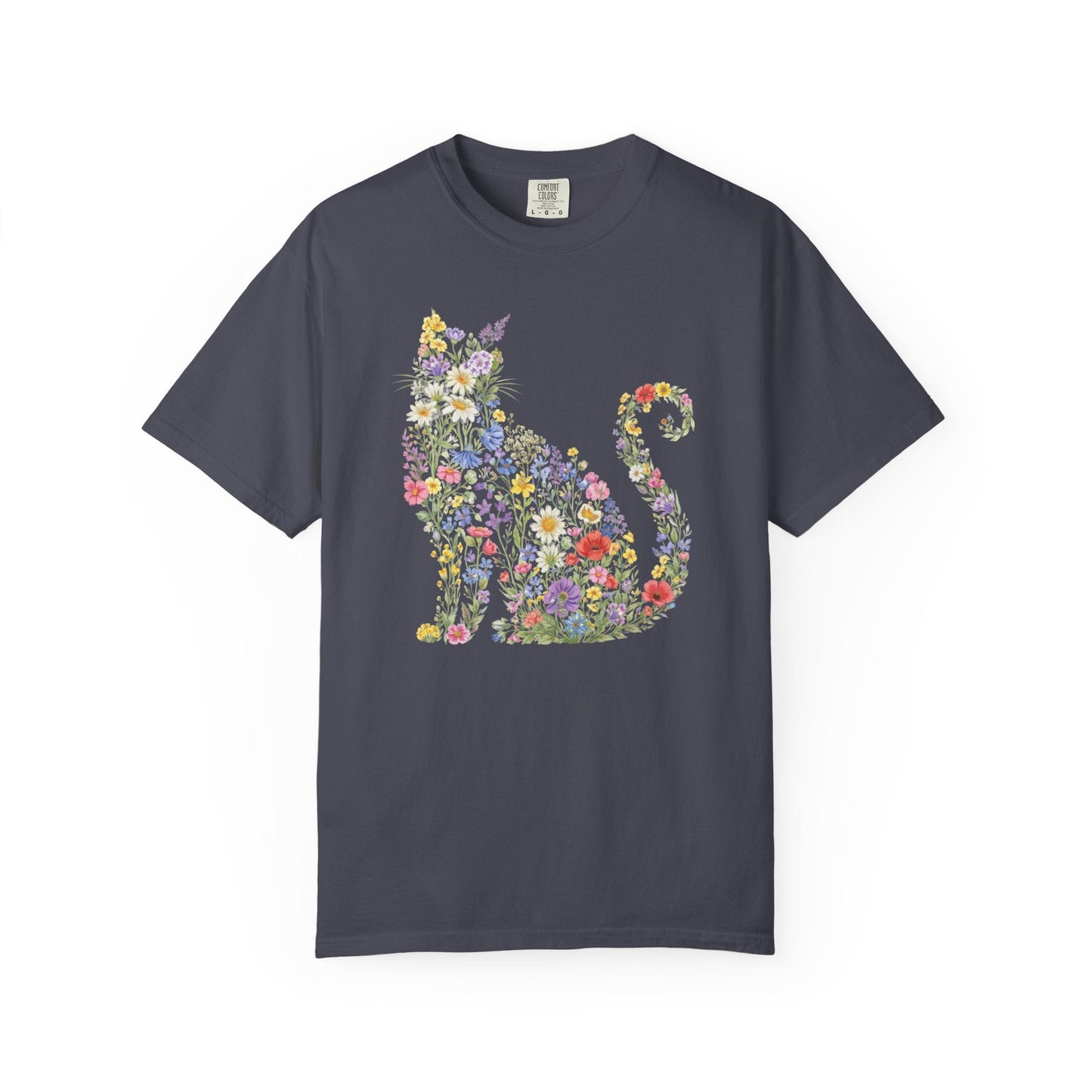 Wildflower Cat T-Shirt