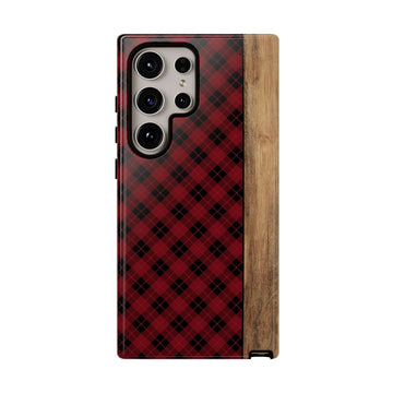 Red Plaid Phone Case