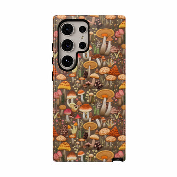 Orange Mushroom Phone Case