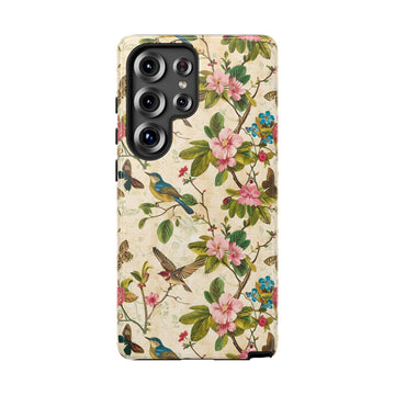Flowers and Birds Phone Case