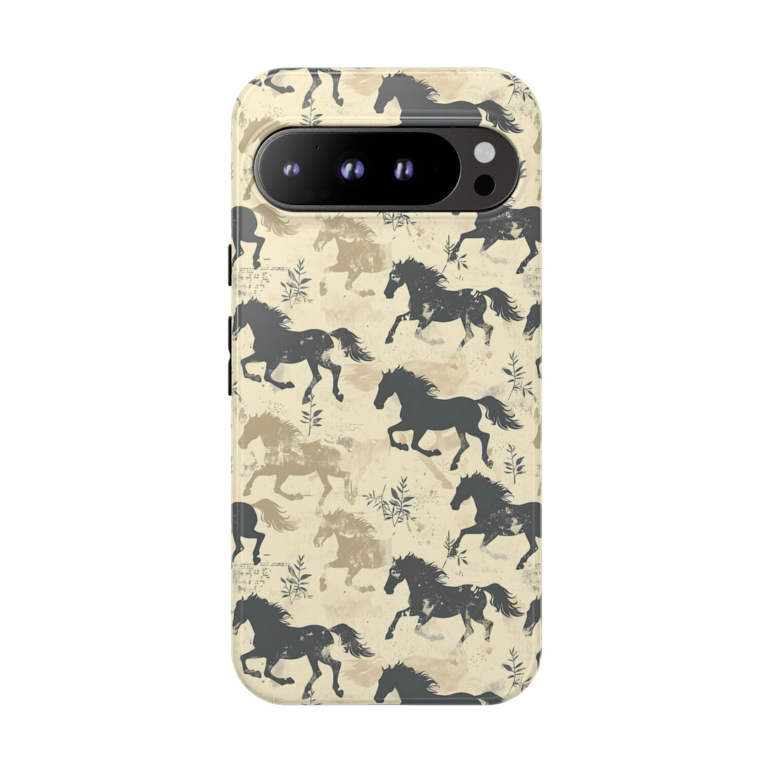 Taupe Horses Phone Case