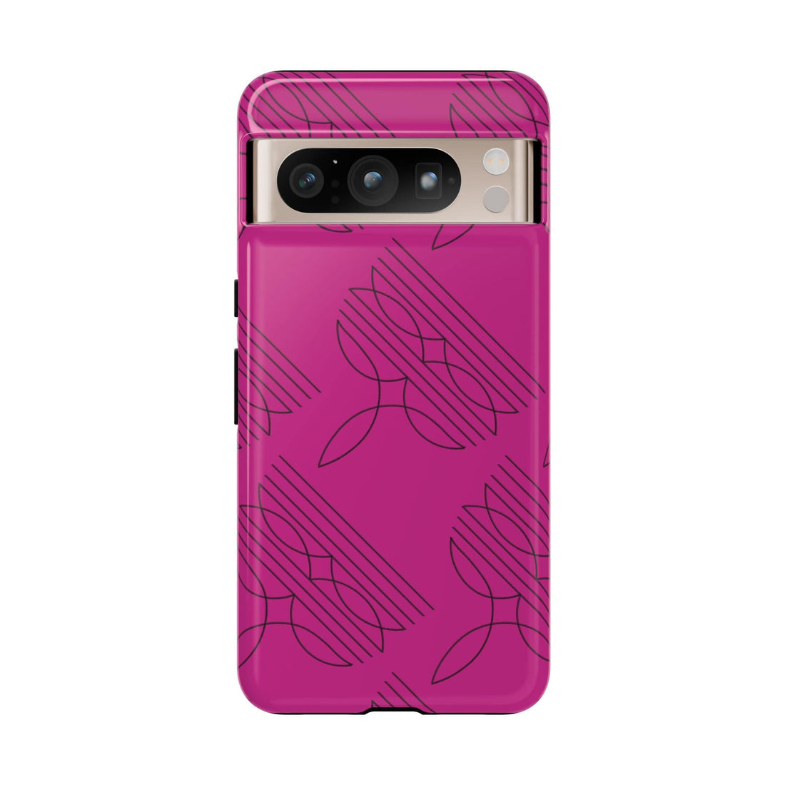 Boot Stitch Pattern Phone Case-Pink