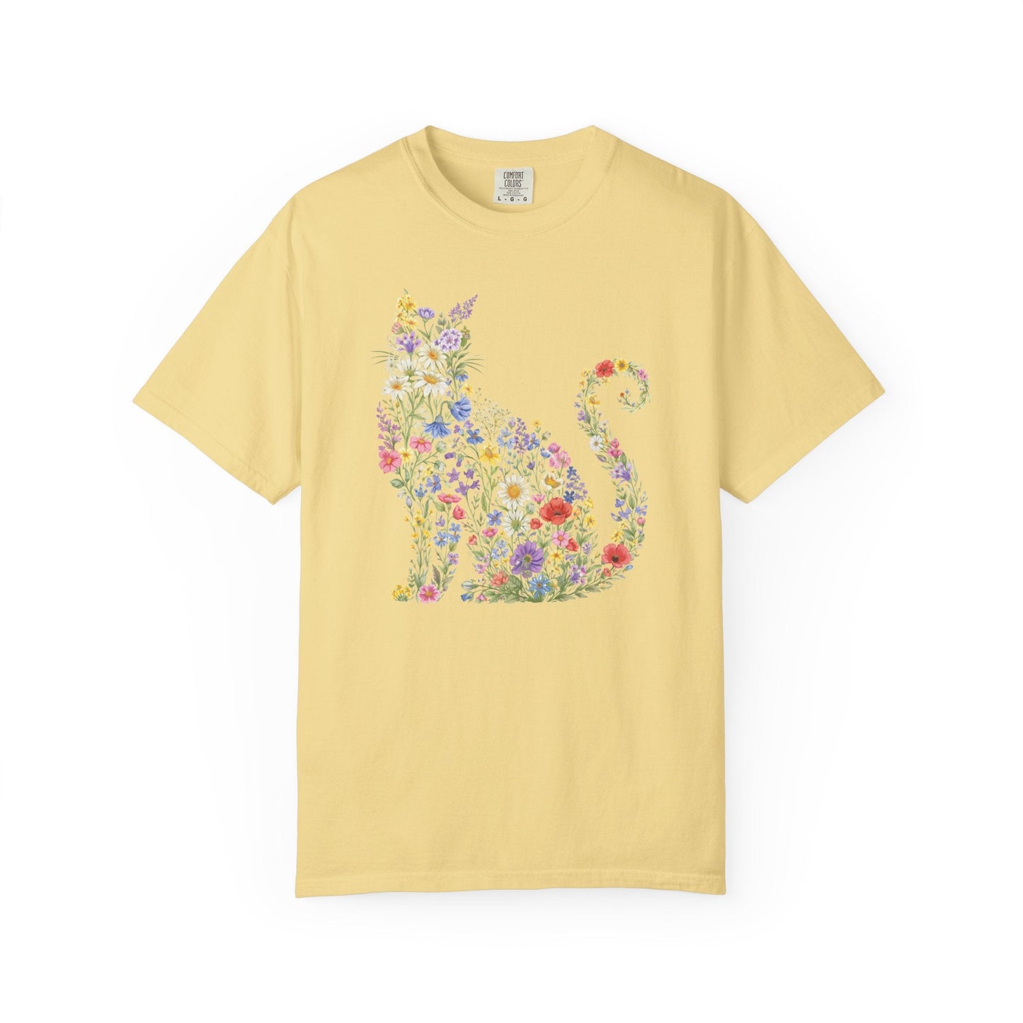 Wildflower Cat T-Shirt