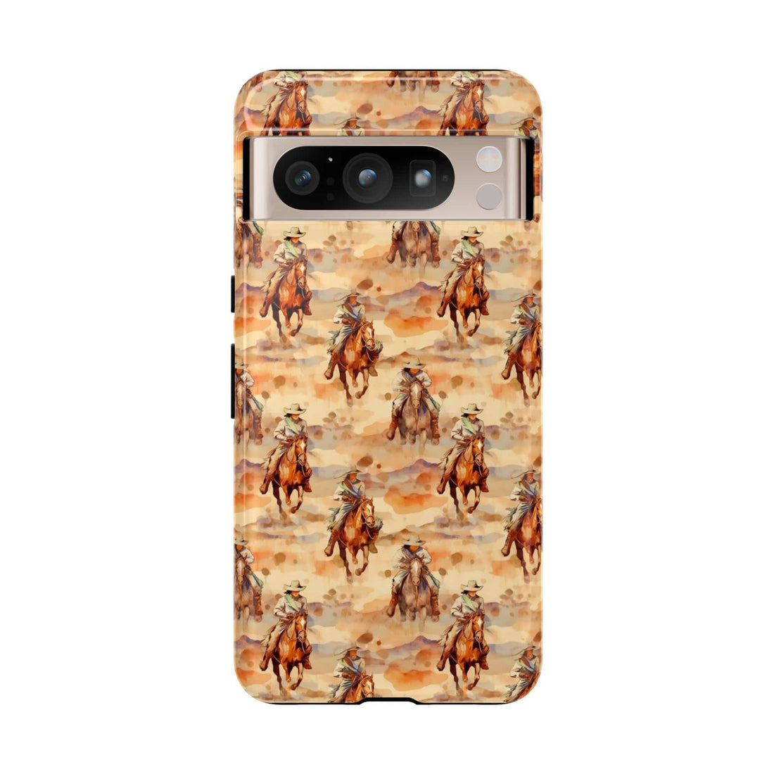 Western Horse Pattern Phone Case