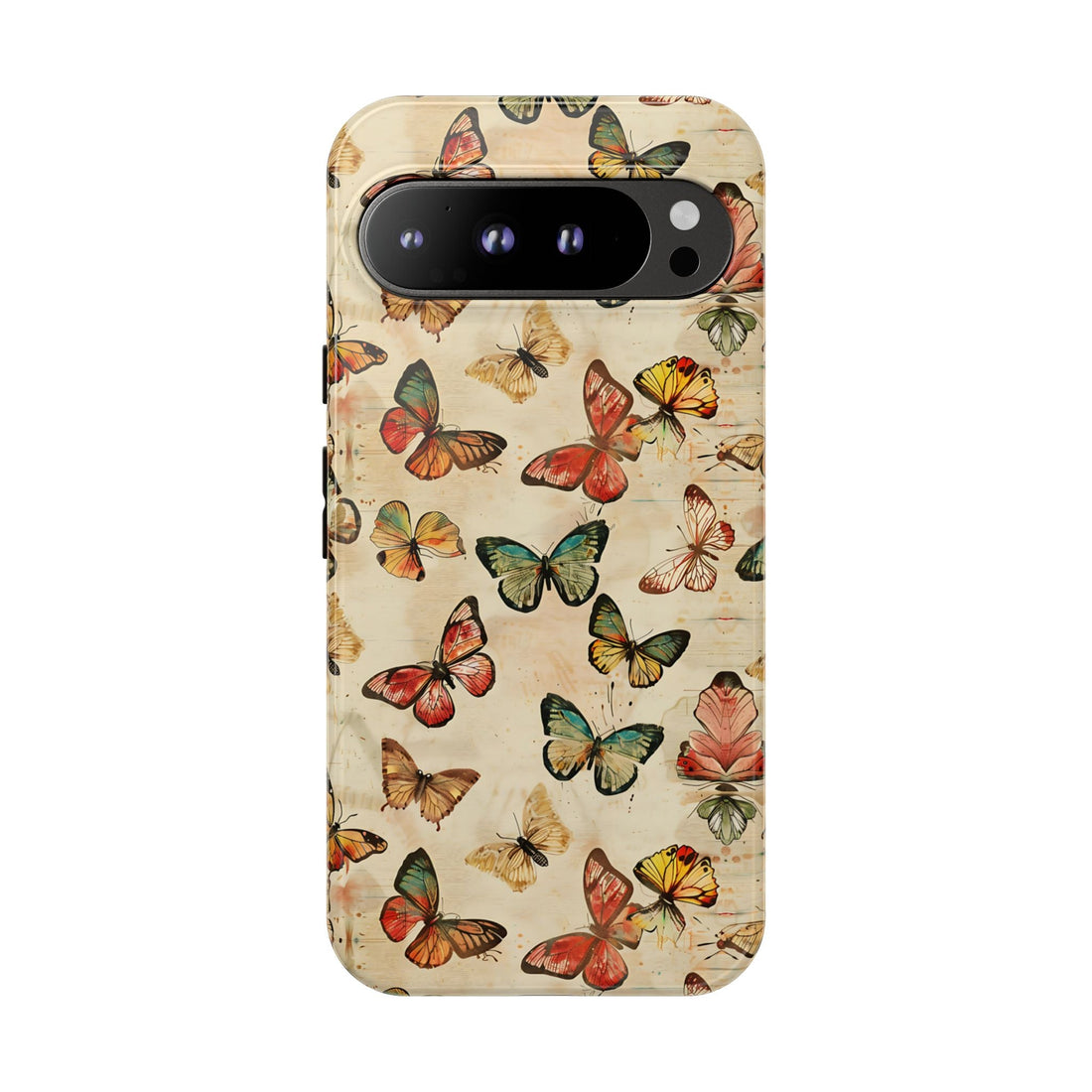 Colorful Vintage Butterflies Phone Case