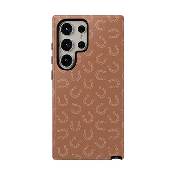 Rust Horseshoe Phone Case