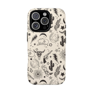 Western Doodles MagSafe Case