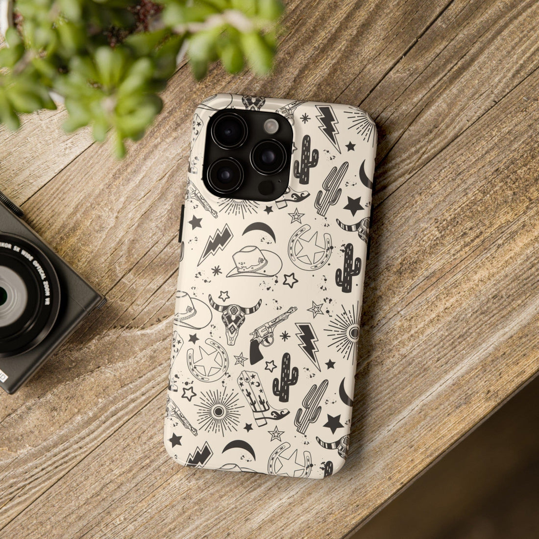 Western Doodles Phone Case