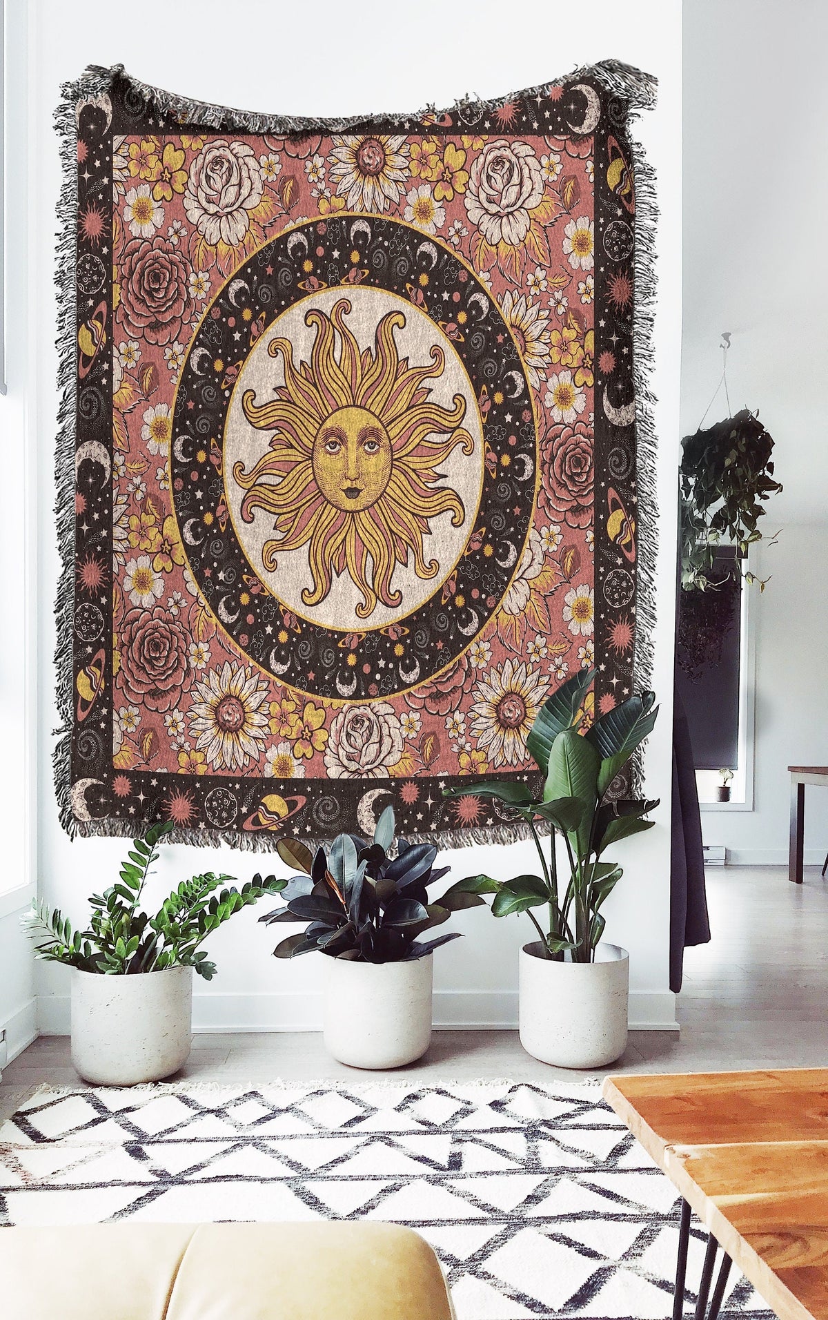 Tarot Sun Woven Blanket