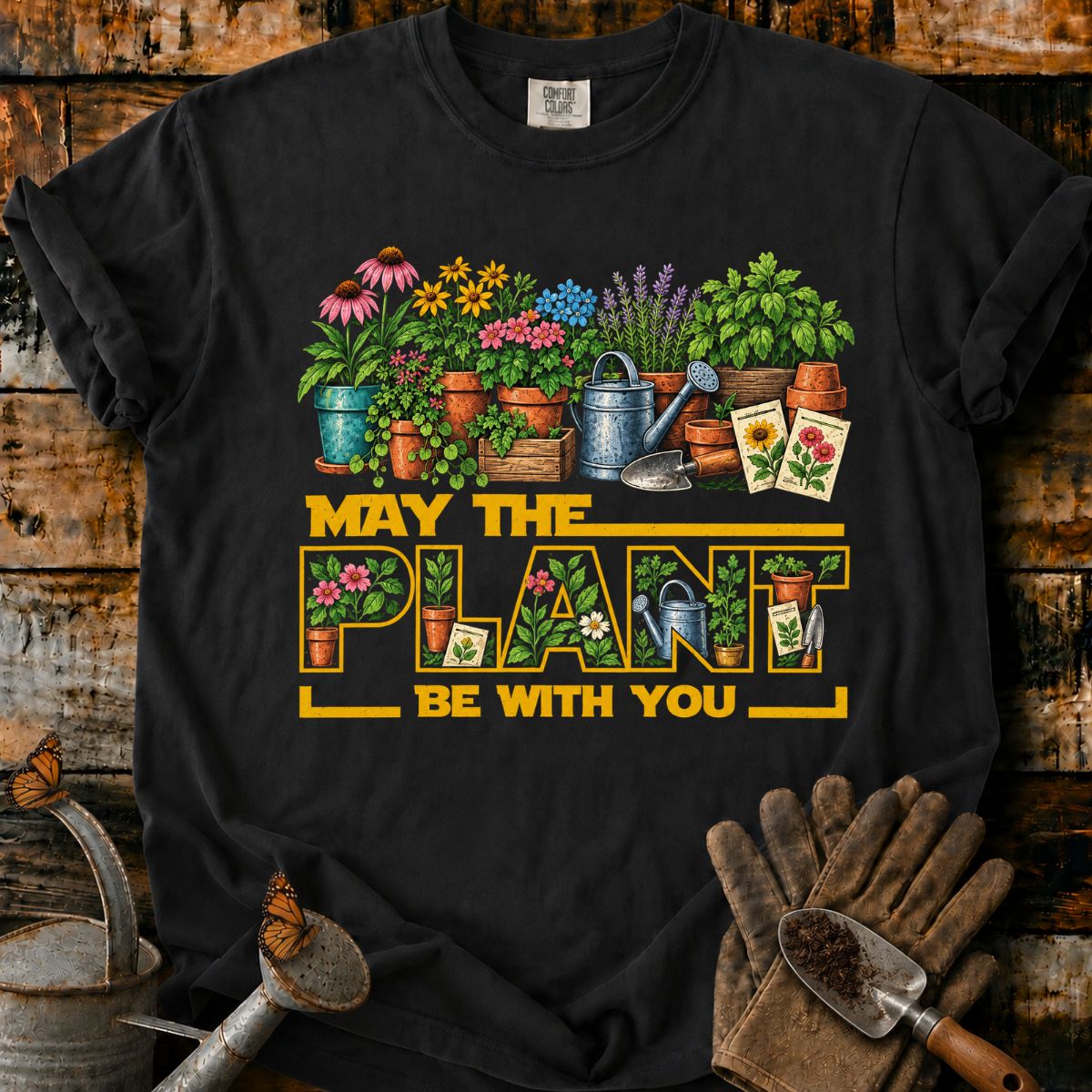 Entschuldigen Sie, der Vogelfutterautomat ist leer T-Shirt