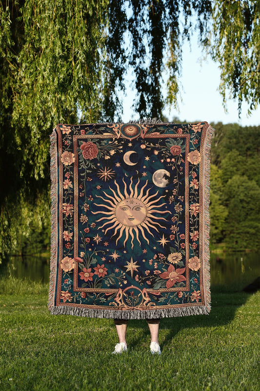 Tarot Sun Woven Blanket