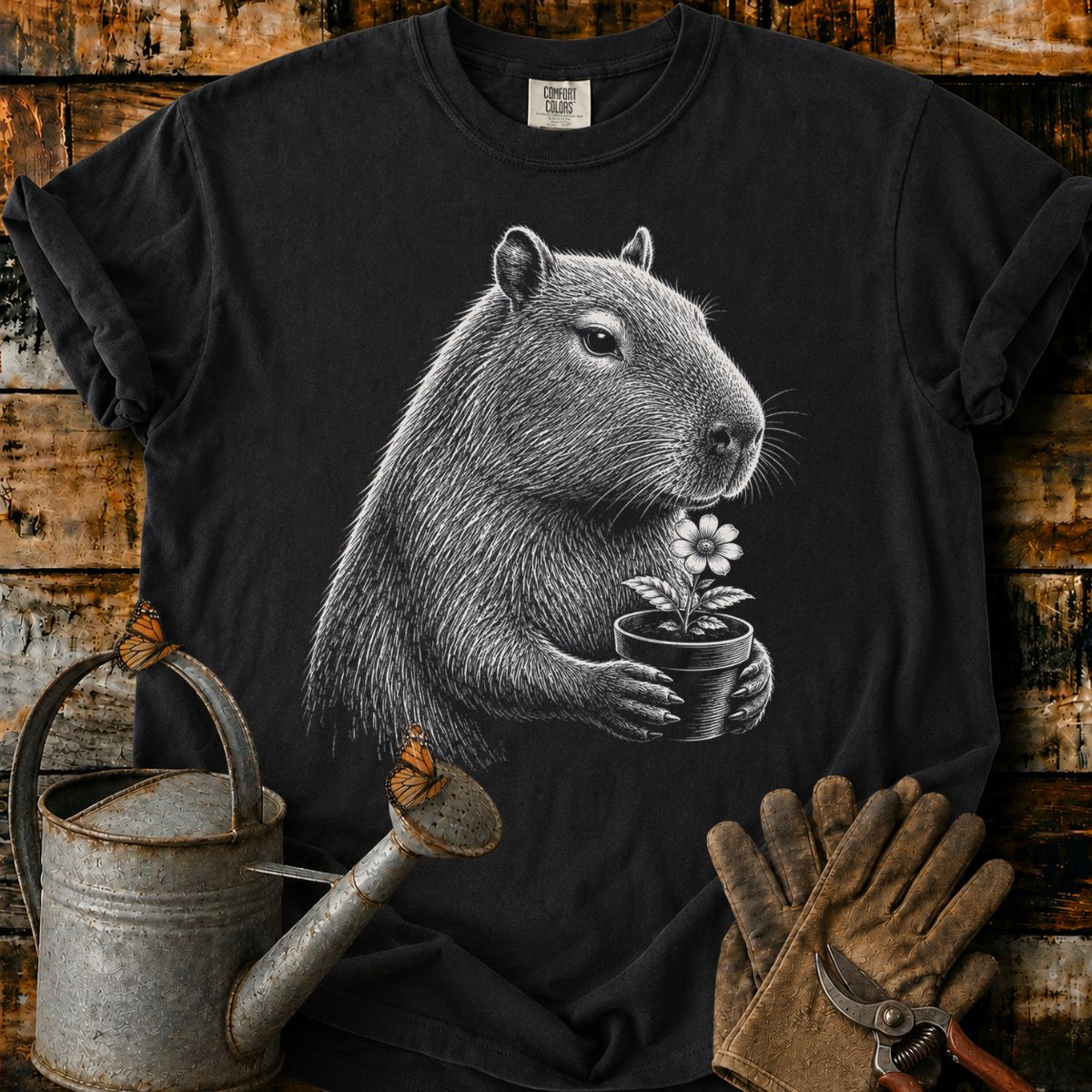 Entschuldigen Sie, der Vogelfutterautomat ist leer T-Shirt